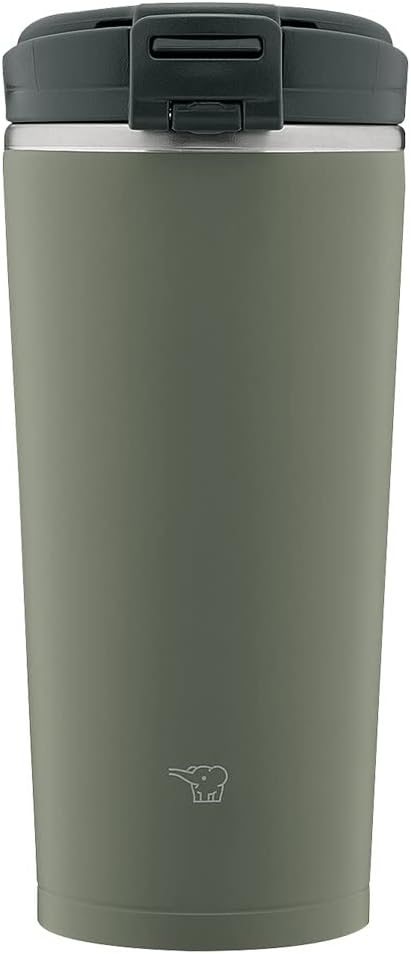 Zojirushi Edelstahl-Tragetasse, 325 ml, Waldgrau 300 ml Waldgrau, 300 ml Waldgrau