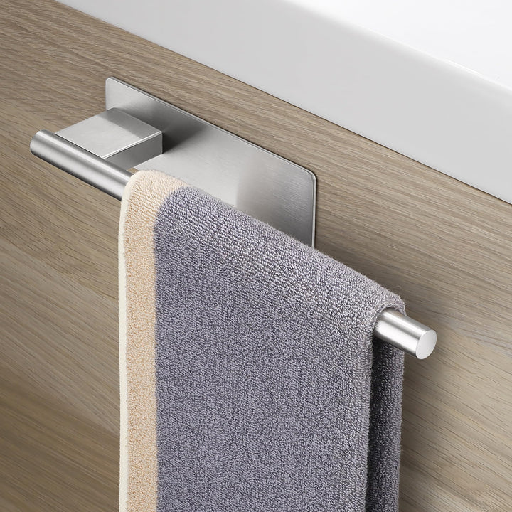 Gsocel Handtuchhalter Selbstklebend Ohne Bohren,Handtuchhalter 304 Edelstahl Handtuchstange zum Kleb