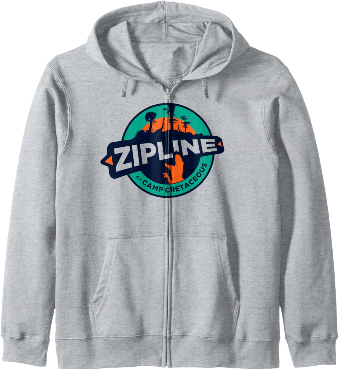 Jurassic World: Camp Cretaceous Zipline Logo Kapuzenjacke