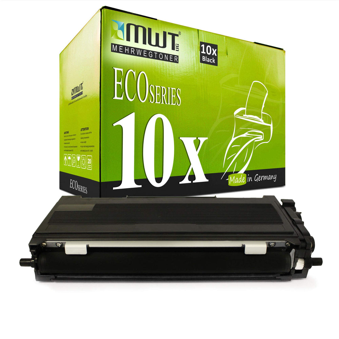 10x MWT XXL Toner kompatibel für Brother MFC 7220 7225 7240 7290 7420 7820 N ersetzt TN2000
