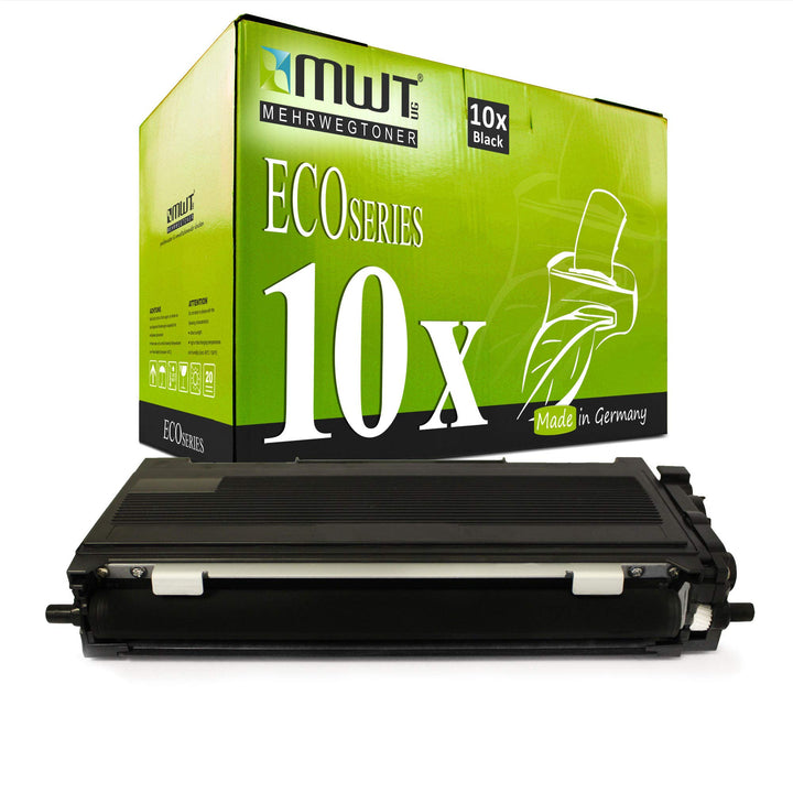 10x MWT XXL Toner kompatibel für Brother DCP 7010 7020 7025 L ersetzt TN2000 Schwarz Black