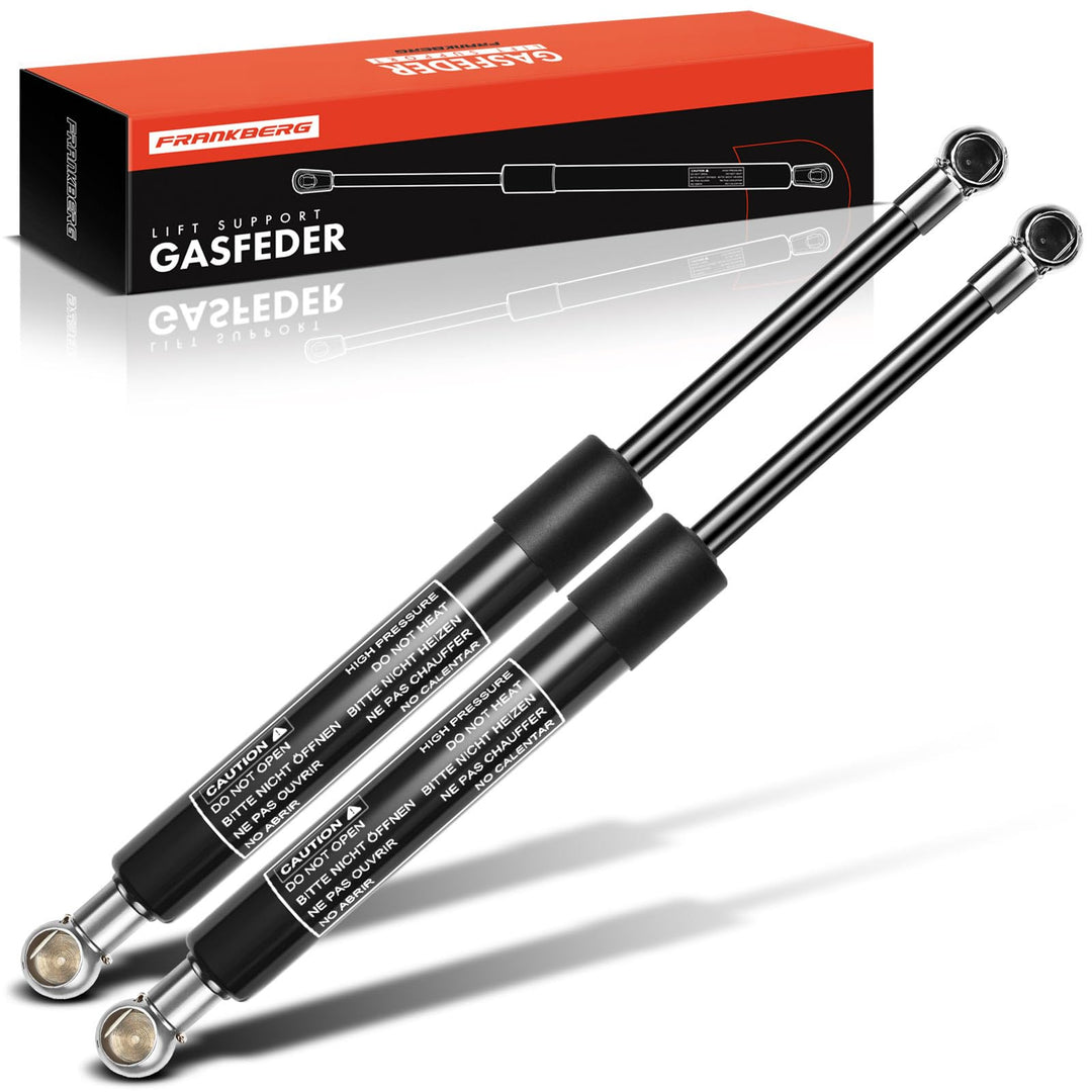 Frankberg 2x Universal Gasfeder Gasdruckdämpfer Gasdruckfeder Dämpfer 680N 275MM 95MM Schwarz