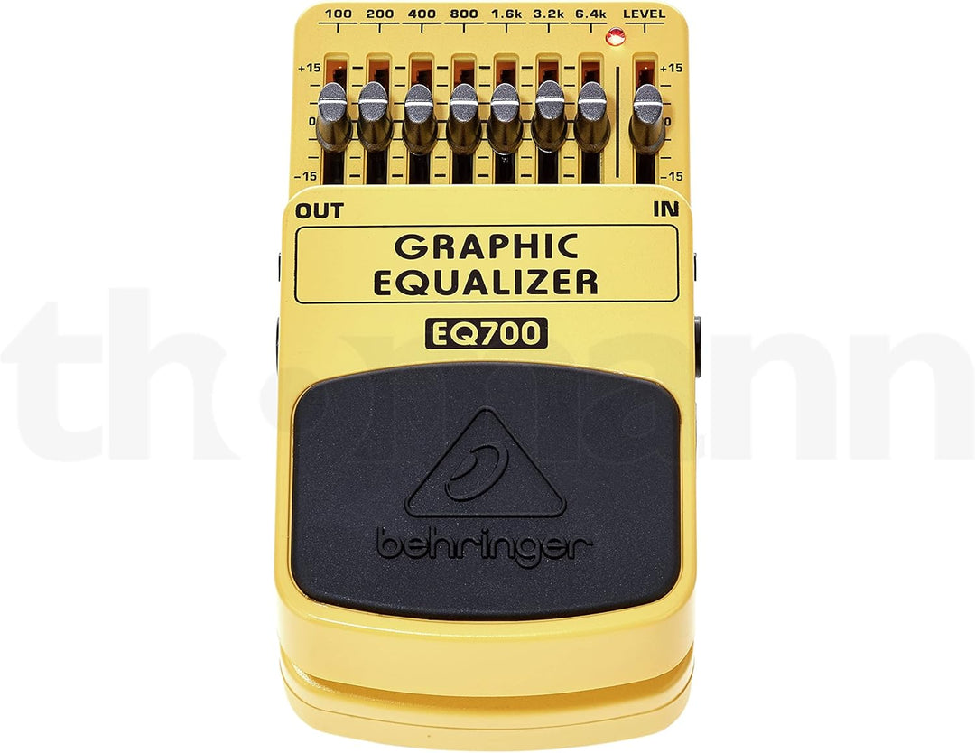 Behringer EQ700 Ultimativer 7-Band-Grafik-Equalizer GRAPHIC EQUALIZER EQ700 Single, GRAPHIC EQUALIZE