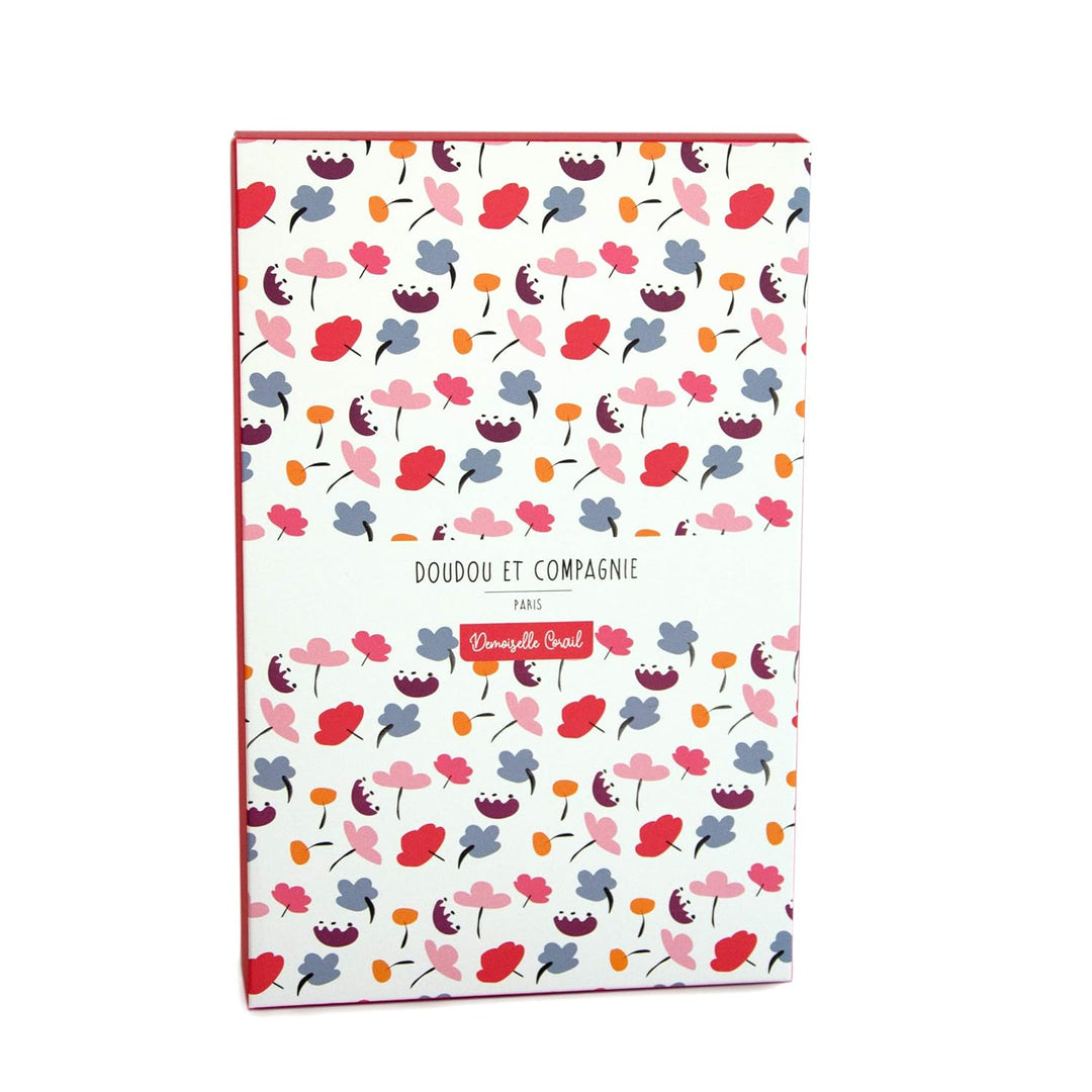 Doudou et Compagnie DC3683 Kuscheltier, Korallenrot, Rot