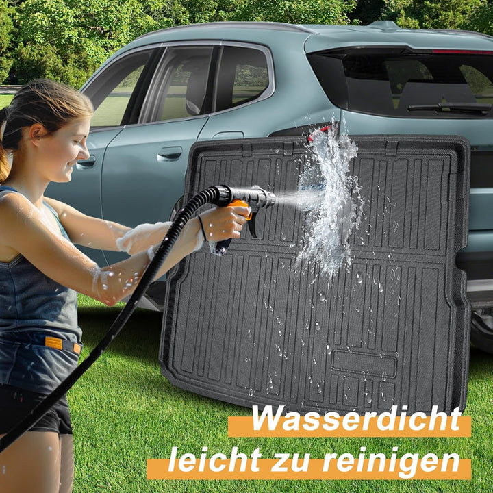 ECOZEN kofferraumwanne für BMW x1/ix1 U11 2022-2026 aus TPE Allwetter Original 3D-Scan Kofferraummat