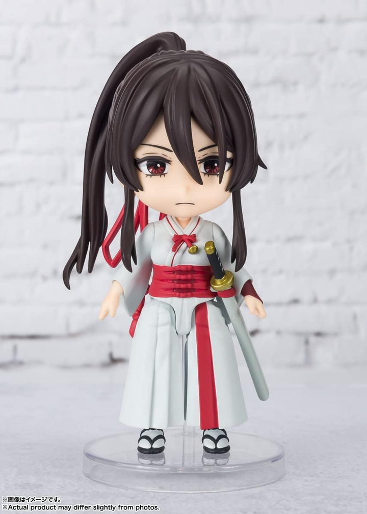 BANDAI Hell's Paradise Jigokuraku Figur Figuarts Mini Yamada Asaemon Sagiri 9 cm Schwarz, Schwarz