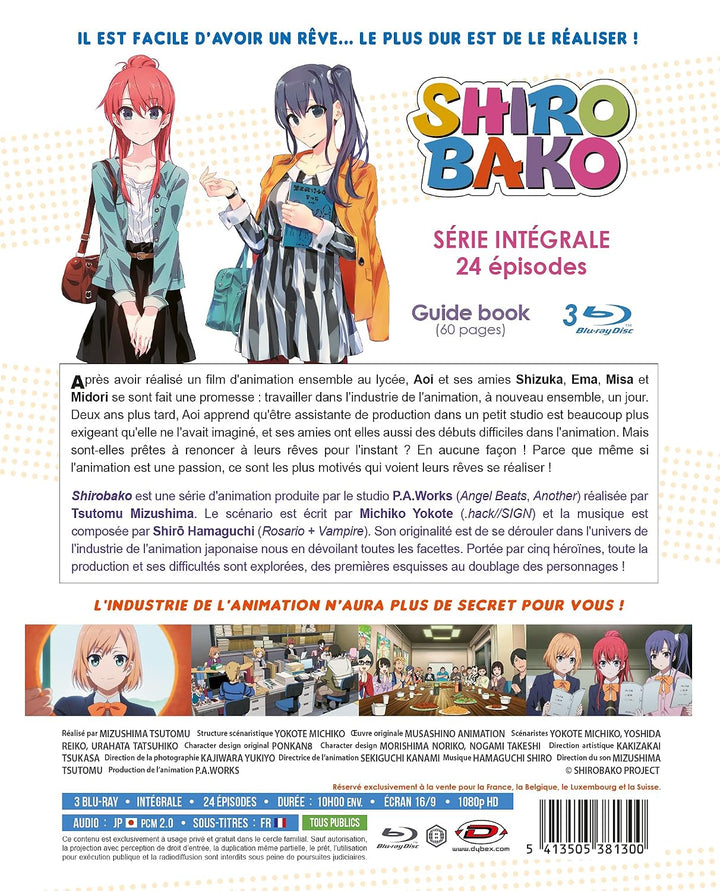 Shirobako-Intégrale-Edition Collector [Blu-Ray], Blu-ray