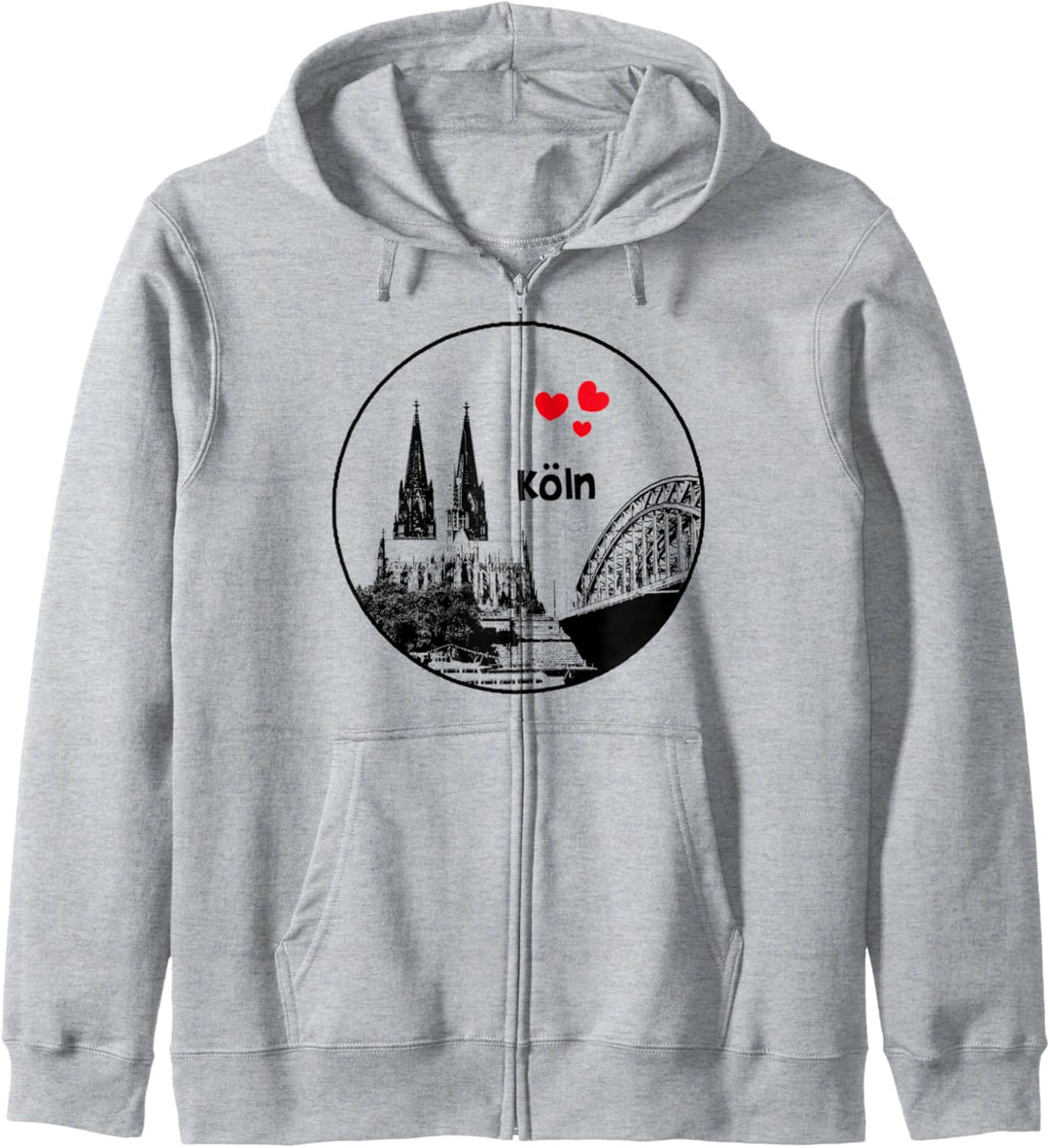 Köln - Kölner Dom Kapuzenjacke