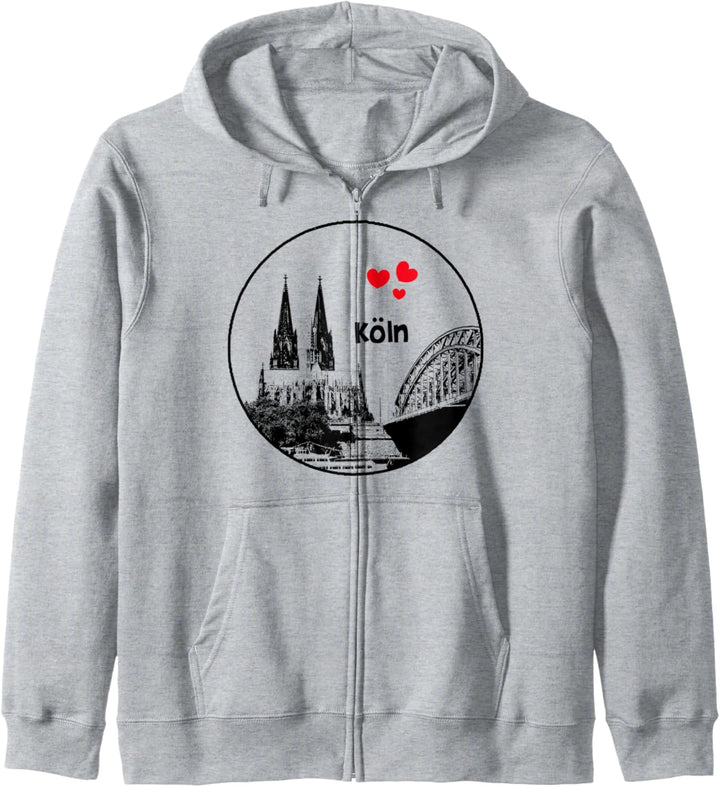 Köln - Kölner Dom Kapuzenjacke