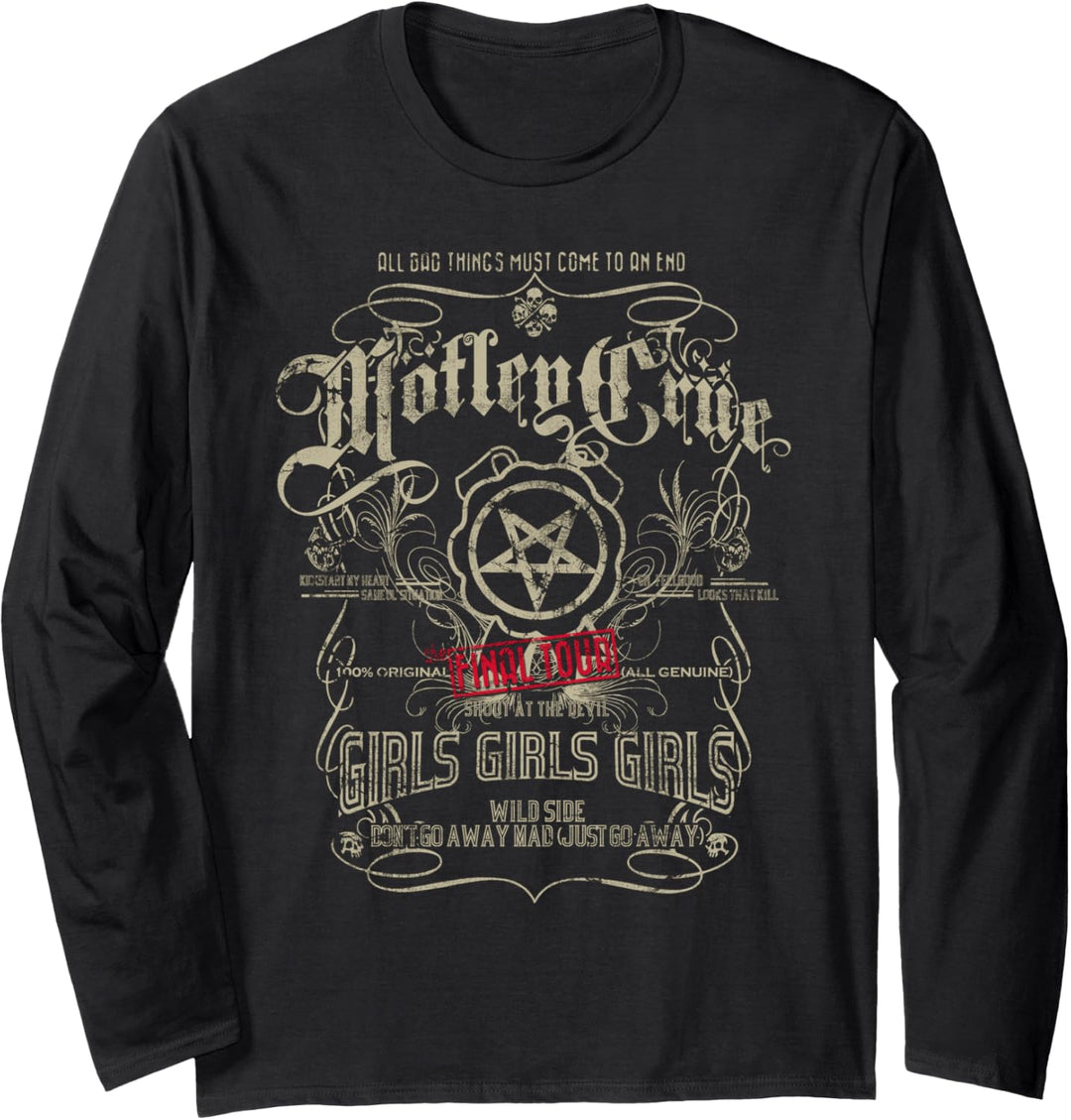 Mötley Crüe – It's Over Vintage Langarmshirt