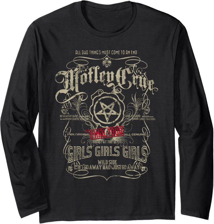 Mötley Crüe – It's Over Vintage Langarmshirt