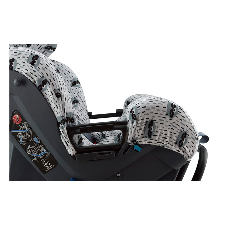 JYOKO Kids Bezug kompatibel mit Klippan Kiss 2, Klippan Kiss 2 Plus (Raccoon), RACCOON