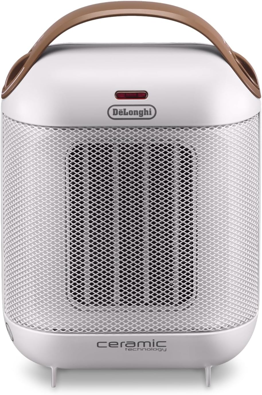 De'Longhi HFX30C18.IW Keramik-Heizgerät | Mobile Heizung für schnelle und punktuelle Wärmeversorgung