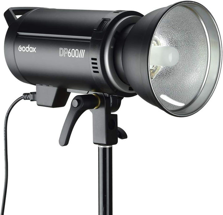 Godox DP600III Professioneller Studioblitz 1s Recyclingzeit GN80 5600k 600Ws Bowens Mount 150W Einst