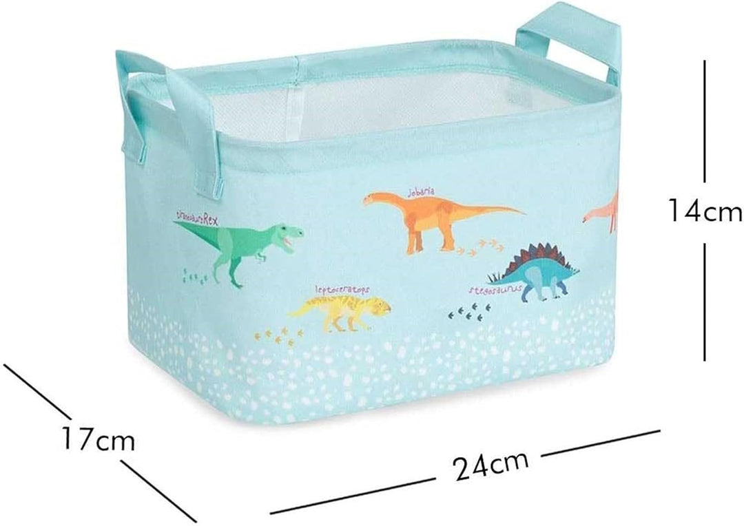 Ocean Home Textile 6er Set Dinosaurier Aufbewahrungskorb für Kinderzimmer, Faltbare Aufbewahrungsbox