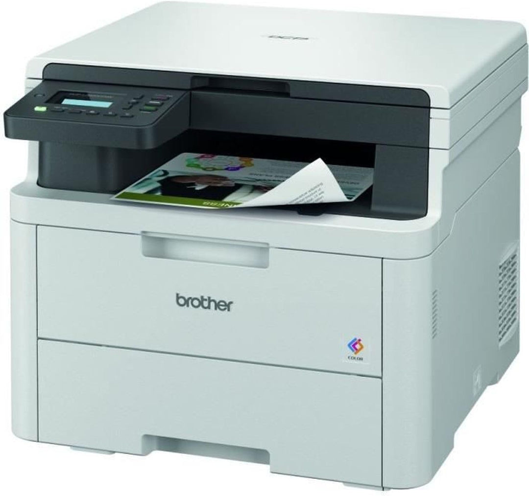 Brother DCP-L3520CDWE EcoPro - Kompaktes 3-in-1 Farb-LED Multifunktionsgerät mit WLAN/LAN und Duplex