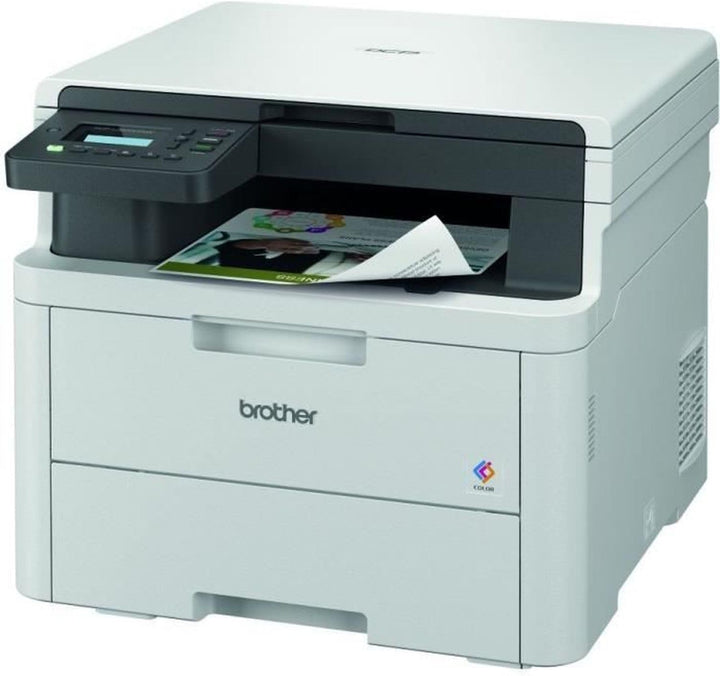Brother DCP-L3520CDWE EcoPro - Kompaktes 3-in-1 Farb-LED Multifunktionsgerät mit WLAN/LAN und Duplex