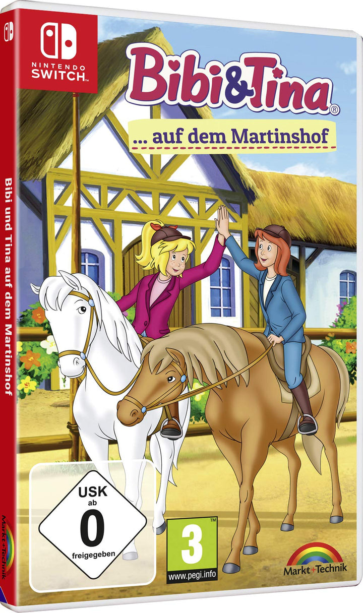 Bibi und Tina auf dem Martinshof Pferde Simulation - Nintendo Switch