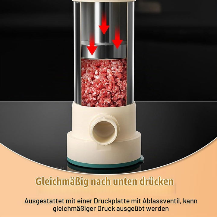 Vertikale Wurstfüller, Manuelle Wurstfüllmaschine, Selbstgemachtes Manuelles Wurstmaschine mit 4 Fül