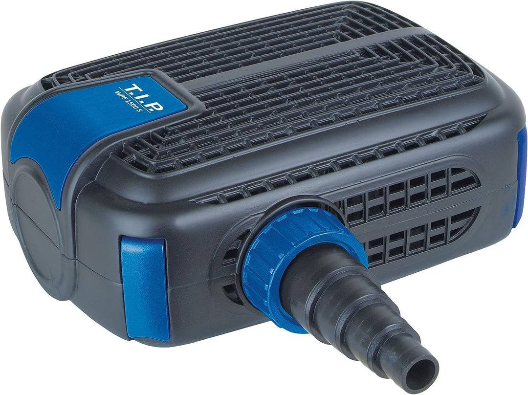 T.I.P. Multifunktions-Teichpumpe Wasserspiel Filter Bachlauf Springbrunnen WPF 1500 S (bis 1.500l/h