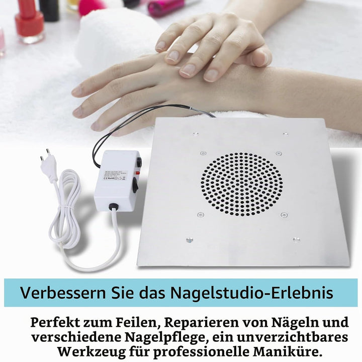 Nagelstaubsauger, Starker Sauger, 60 W, Nagelstaubsammler für den Salongebrauch Heimgebrauch, geräus