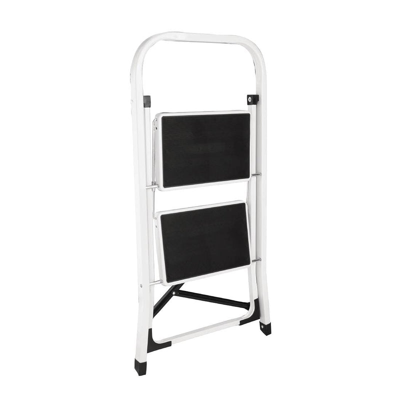 Vogue 2 Tread Folding Step Stool, 900(h) x 470(w) x 30(d)mm.