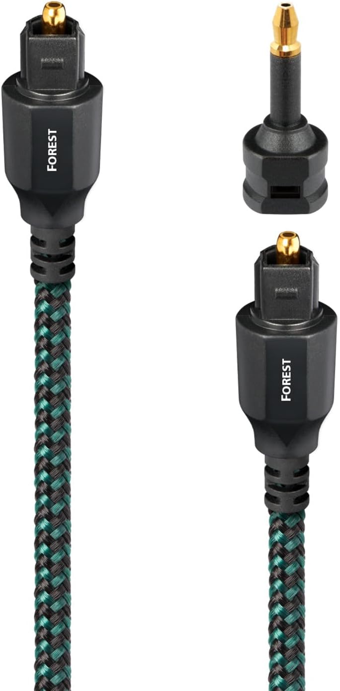 Audioquest Forest OptiLink Toslink-Kabel optisches Digitalkabel (Toslink-Toslink), 0.75m