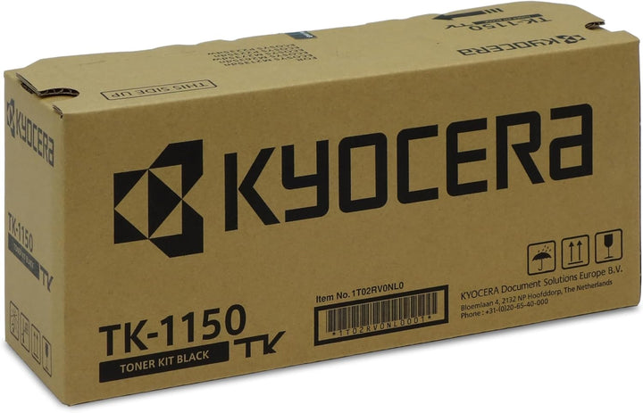 Kyocera TK-1150 Original Toner-Kartusche Schwarz 1T02RV0NL0. Kompatibel für ECOSYS M2135dn, ECOSYS M