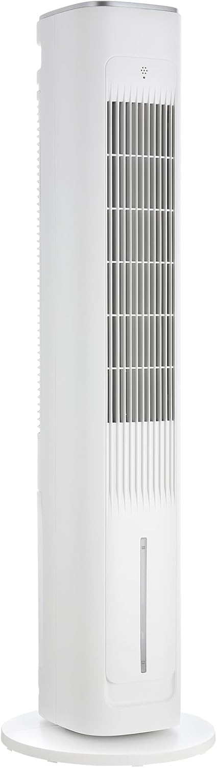 LIFERUN Turmventilator 97cm mit Wasserkühlung Fernbedienung Luftkühler 3-Geschwindigkeiten-4-Modi Ve