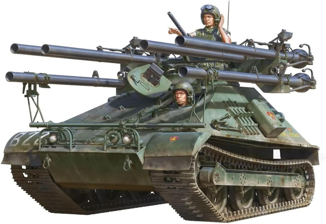 TAKOM TAK1019 M50A1 Ontos mit Inneneinrichtung Massstab 1:16 + 1 Figur - Plastikmodellbau