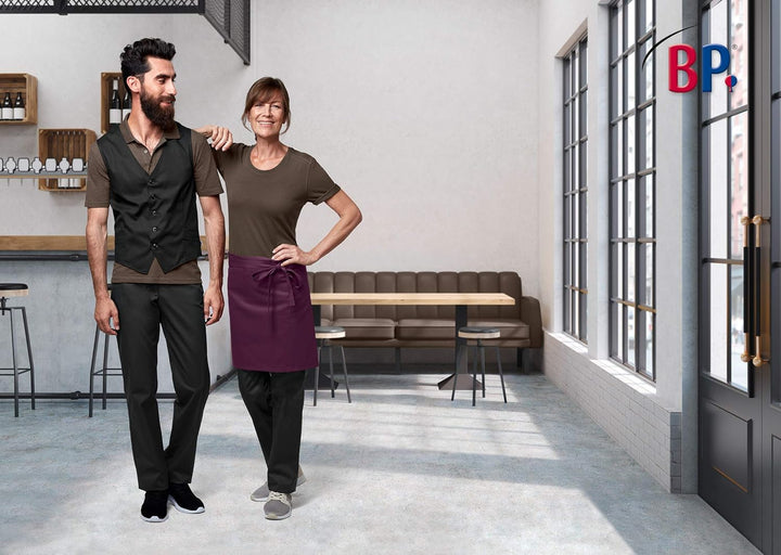 BP 1712-232-400-4XL Unisex-Poloshirt, Space-Dye-Stoff, 1/2 Ärmel, Polokragen, 195,00 g/m² Stoffmisch