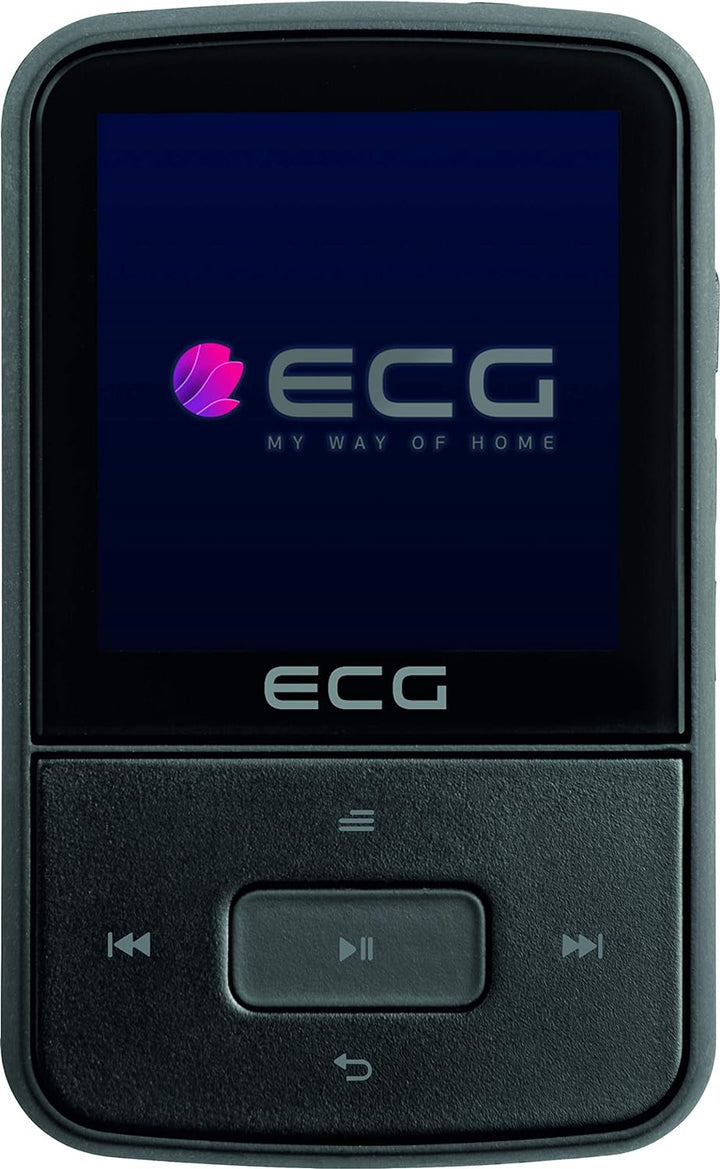 ECG PMP 30 8GB Black MP3/MP4-Player – Speicher 8 GB; 30 Vorwahlen für FM-Sender; MP3 von der Micro S