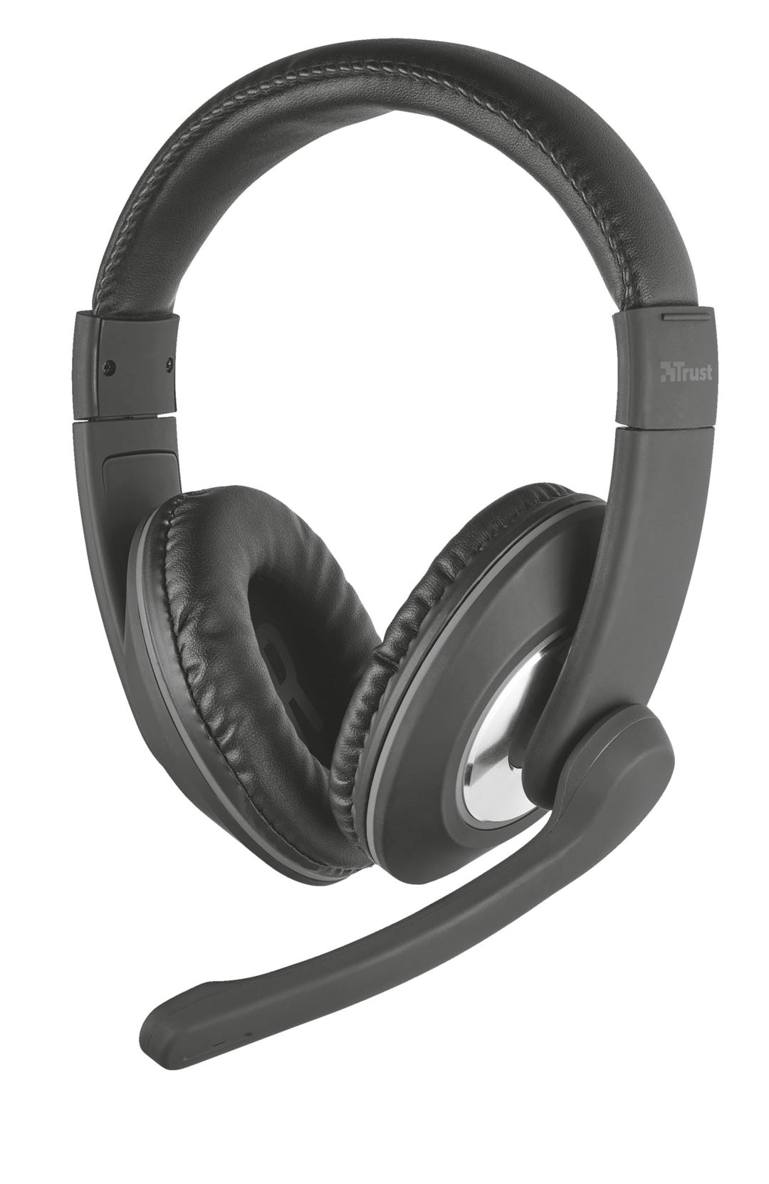 Trust 21662 Reno Headset (für PC und Laptop) schwarz, One Size