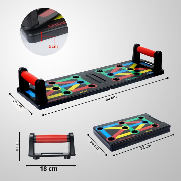 Liegestütze Brett Faltbare Tragbare Pushup Ständer Heim Fitness Training mit Handgriff für Muskeltra