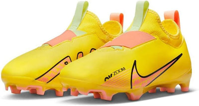 Nike Unisex Kinder Zoom Vapor Fussballschuh 33 EU Yellow Strike Sunset Glow Volt, 33 EU Yellow Strik