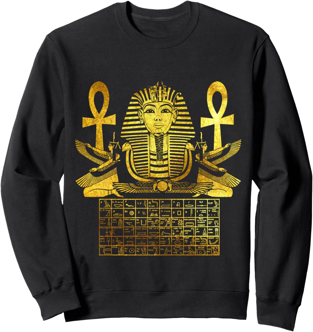Ancient Egypt Gods Egypt Hieroglyphics Pharaoh Pyramids Sweatshirt