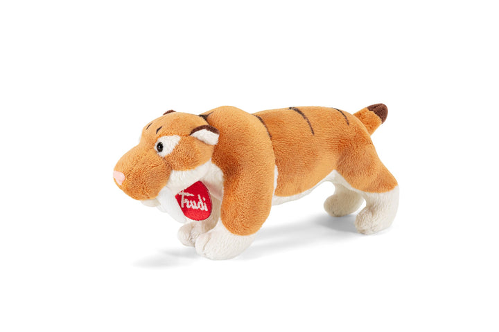 Trudi Säbelzahntiger Plüsch-Dinosaurier, Geschenk zum Geburtstag und Weihnachten | 19X10X7cm Grosse