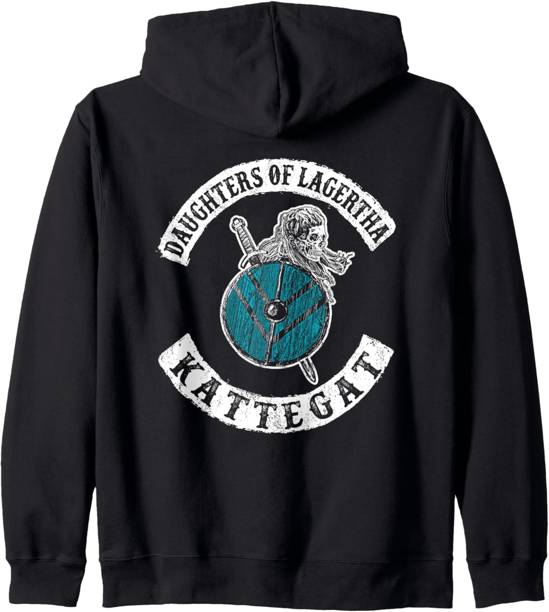 Daughters of Lagertha - Wikinger krieger Schildmaid Kapuzenjacke