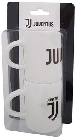 Giemme Set Juventus JU1339 2 Kaffeetassen aus Keramik