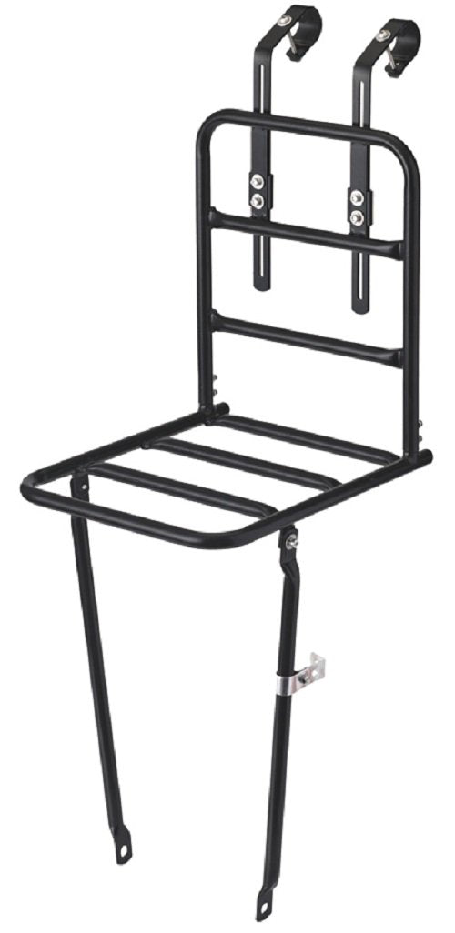 Basil Gepäckträger Front Carrier L, matt schwarz, 50102