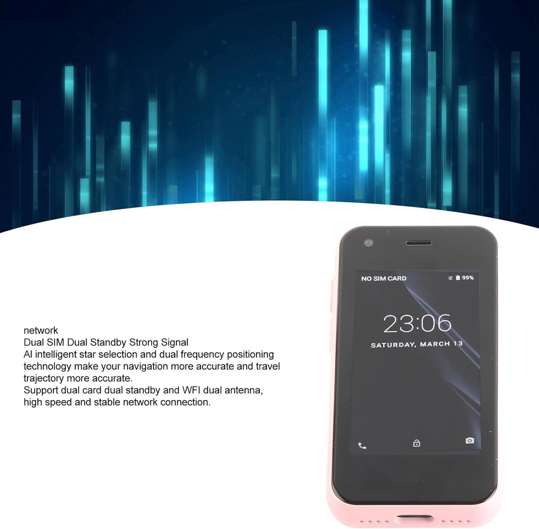 Estink XS11 -Telefon, Quad-Core-Android-Studenten-Smartphone, 2,5-Zoll-Android-Smartphone, Ausgestat