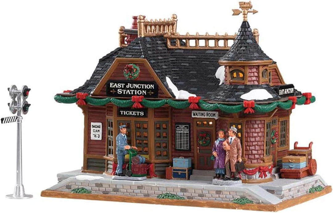 Lemax Christmas Village East Junction Station Batteriebetriebene LED – 75256