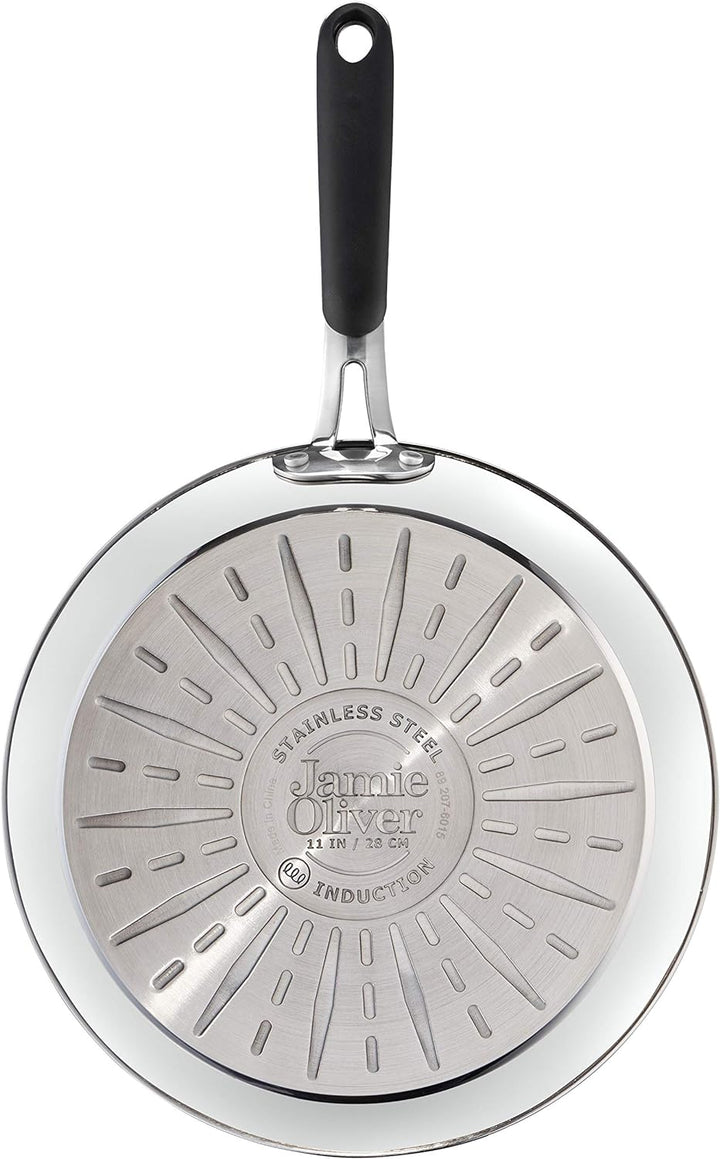 Tefal E7630514 Jamie Oliver Edelstahl Bratpfanne