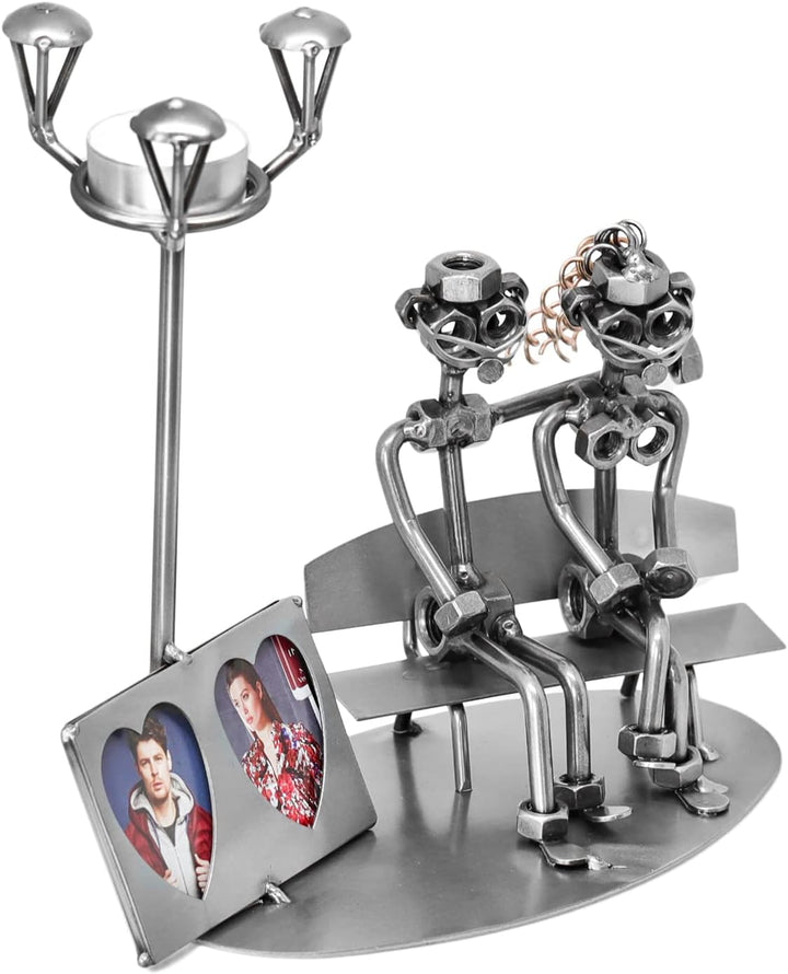 metalman24 Schraubenmännchen Liebespaar Liebe Fotos I Handarbeit I Geschenkidee I Metallfigur I Meta