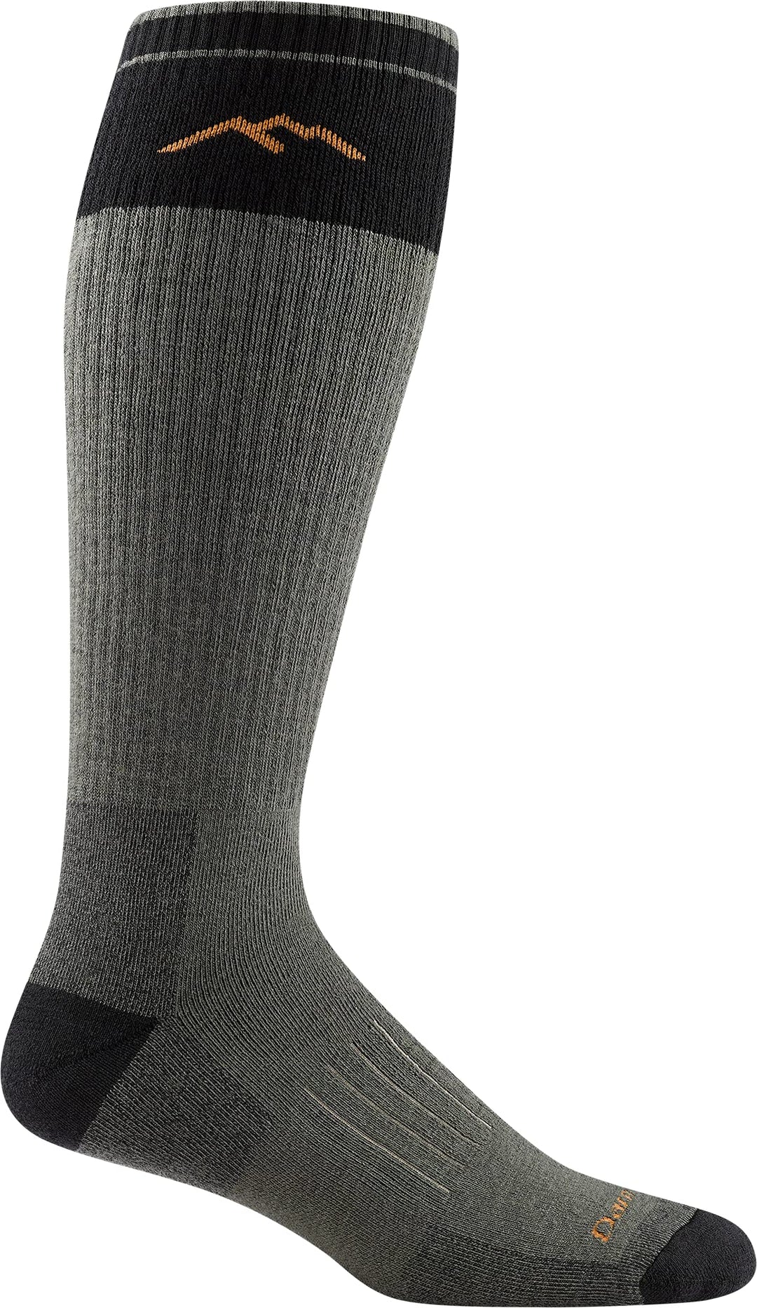 Darn Tough Vermont Merino Wolle Bergsteigen Extra Kissen Socke 46 Grün, 46 Grün