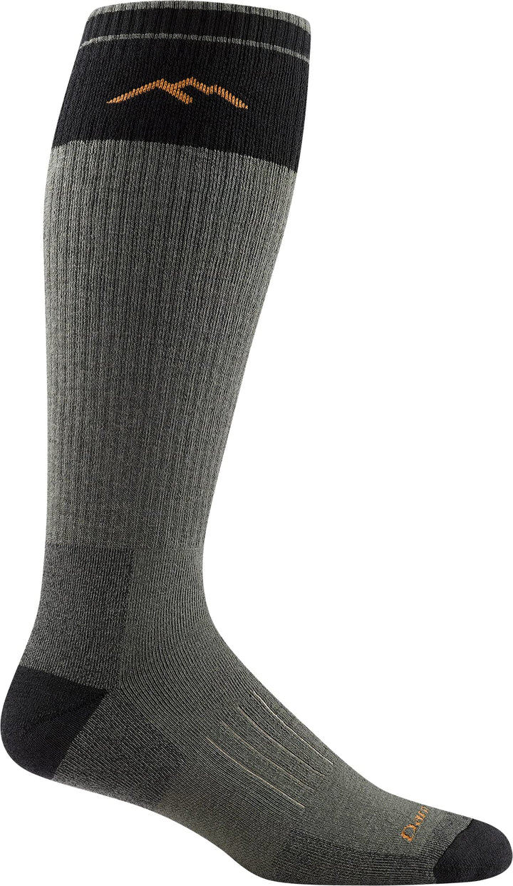 Darn Tough Vermont Merino Wolle Bergsteigen Extra Kissen Socke 46 Grün, 46 Grün