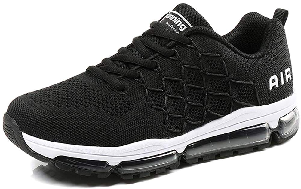 frysen Herren Damen Sportschuhe Laufschuhe mit Luftpolster Turnschuhe Profilsohle Sneakers Leichte S