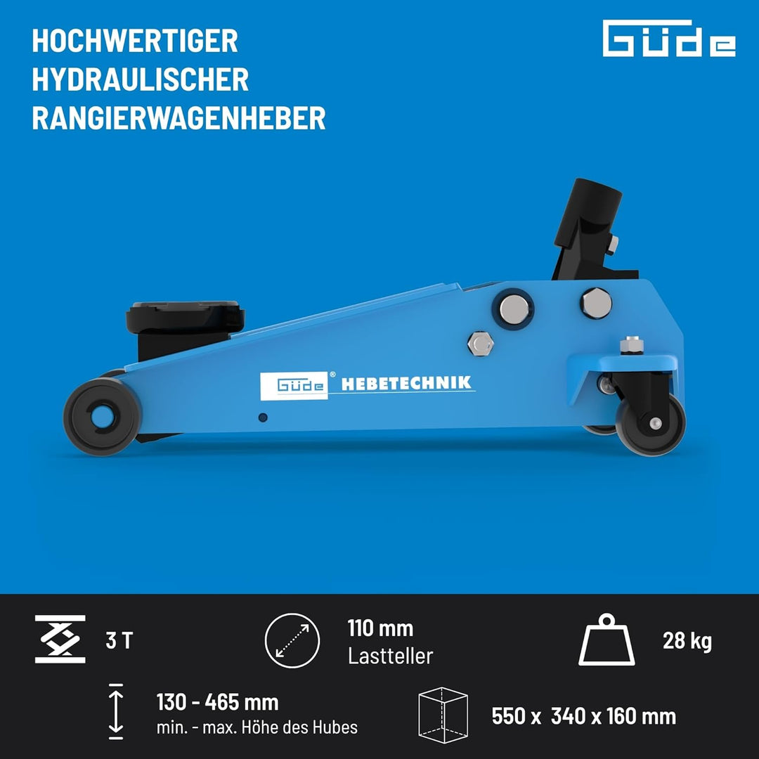 Güde RANGIERWAGENHEBER GRH 3-470