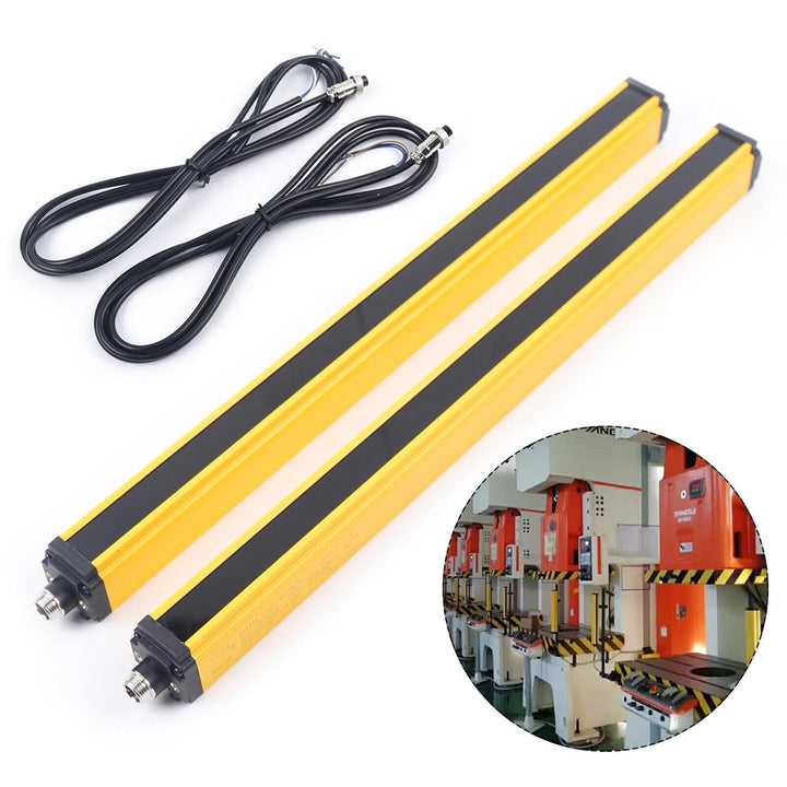 Lichtvorhang Sensor Schalter DC 24V-30V, Sicherheits-Drehgeber Sicherheitseinrichtungen Industrielle