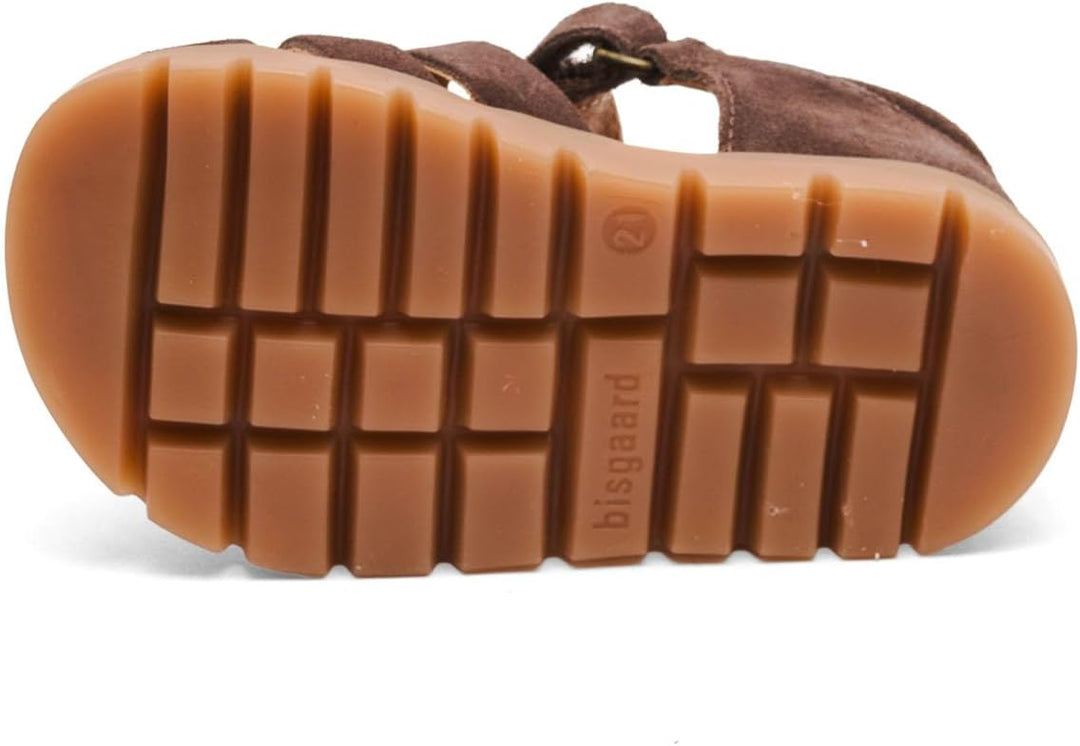 Bisgaard Unisex Kinder Beka SSandal 19 EU Cacao, 19 EU Cacao